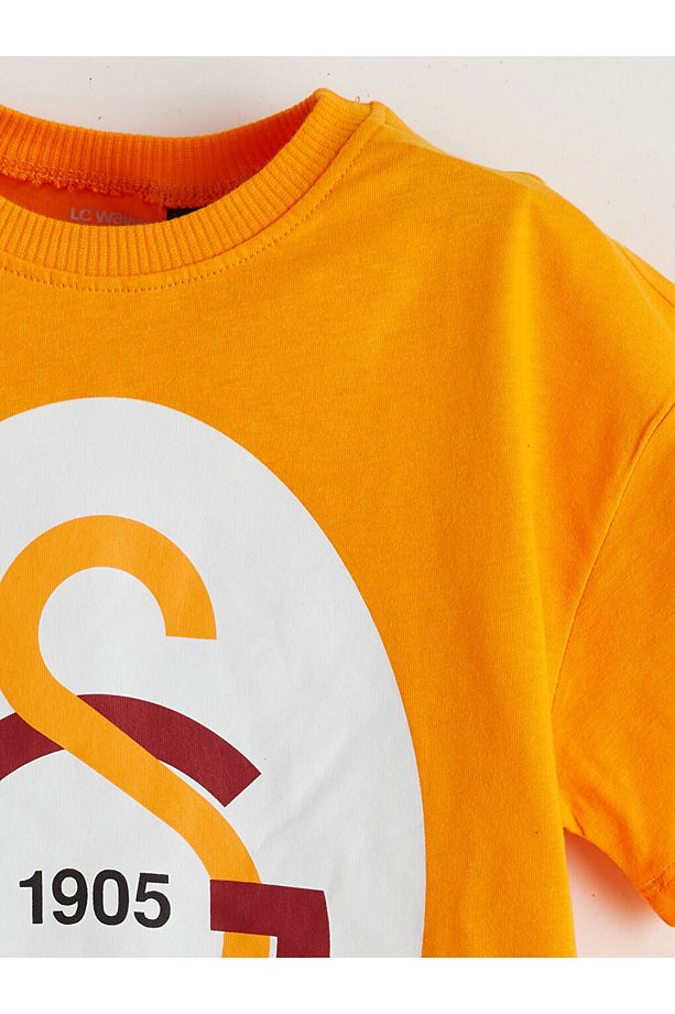 Galatasaray Baskılı Erkek Çocuk Tişört ve Şort 2'li - 5