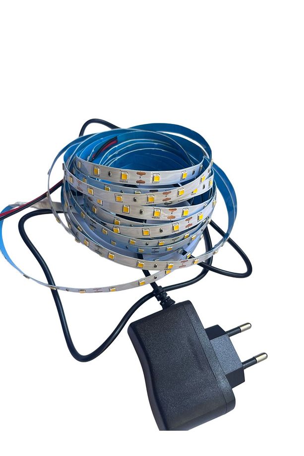 Mutfak Dolabı Tezgah Üstü Aydınlatma İçin 5 Metre Tak Çalıştır Anahtarlı Şerit LED Gün Işığı - 3