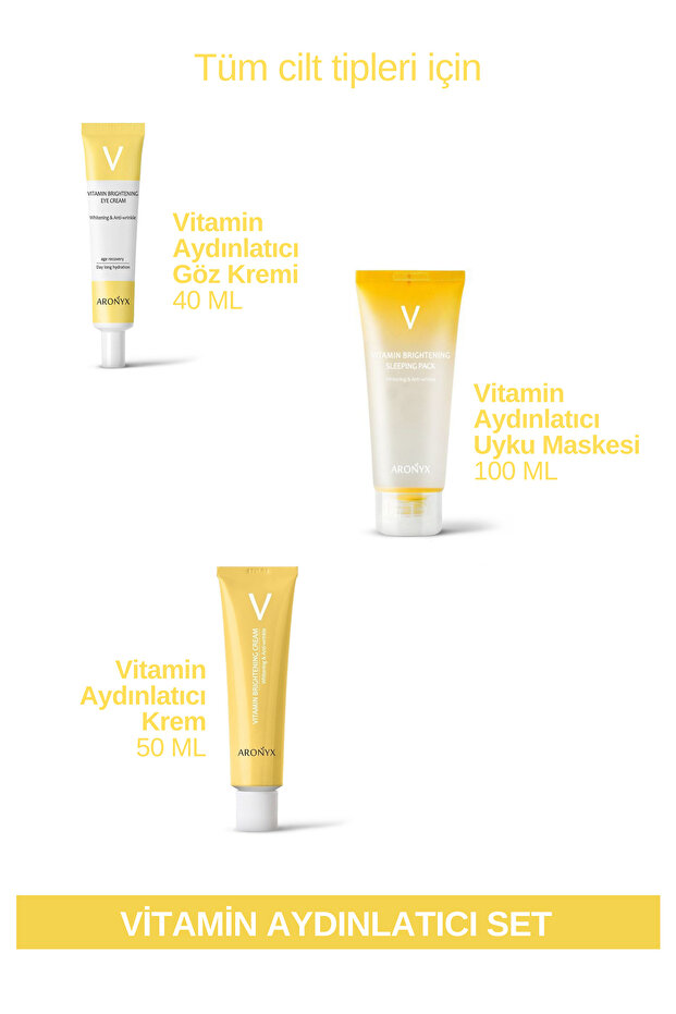 Vitamin Aydınlatıcı 3'lü Set - 1