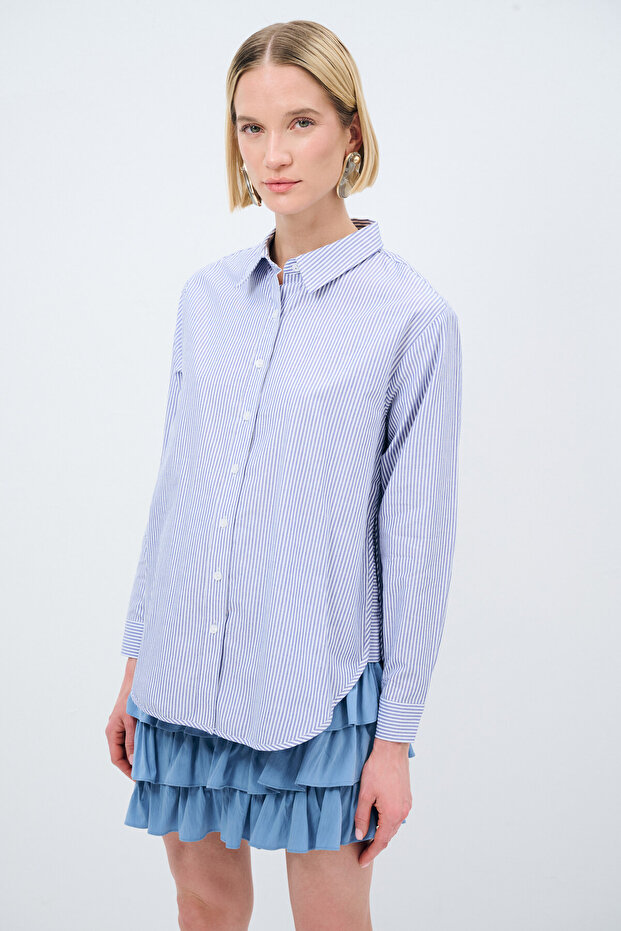 Çizgili Gömlek - 4