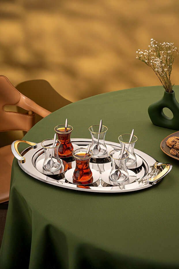 Abbie 19 Parça Çay Seti - 1