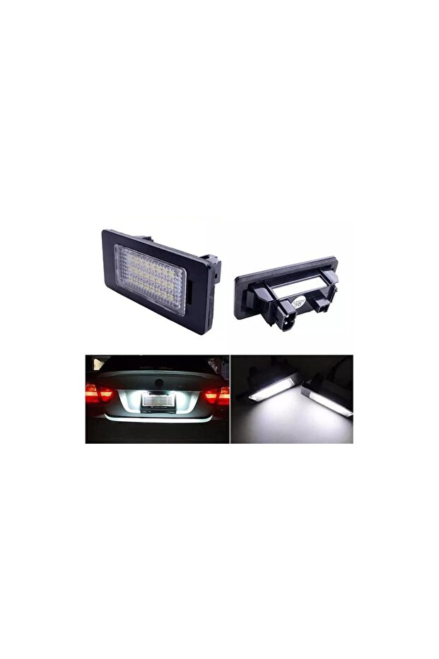 Canbus LED Number Plate Lights BMW E39 E60 E61 E90 E91 E92 E93 E81 E82 X1/ E84 X5/E70 X6/E71 - 1
