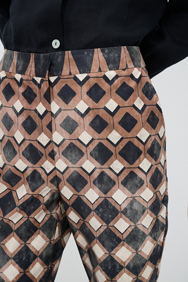 İspanyol Paça Pantolon - 4