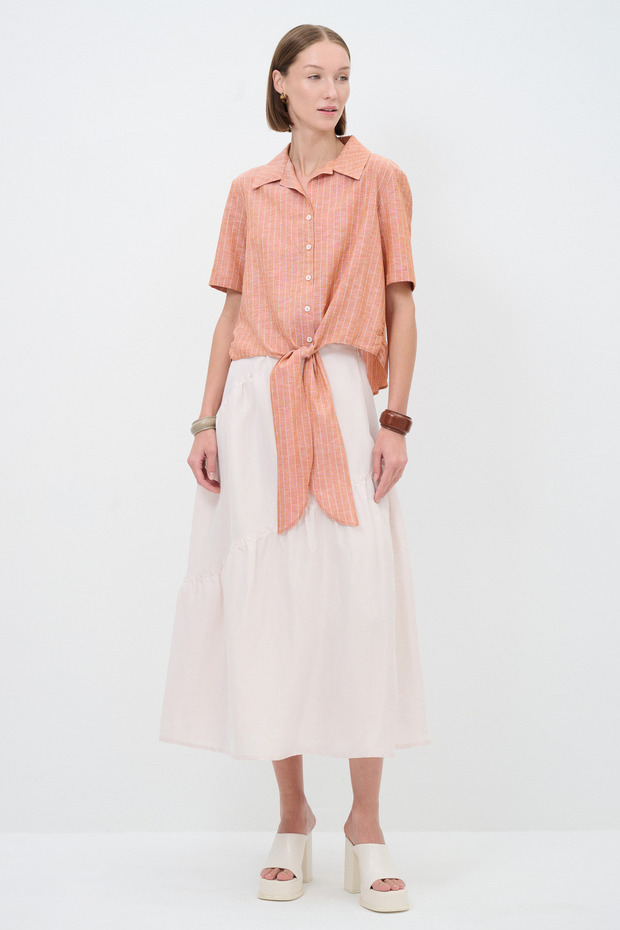 Bağlamalı Gömlek - 5