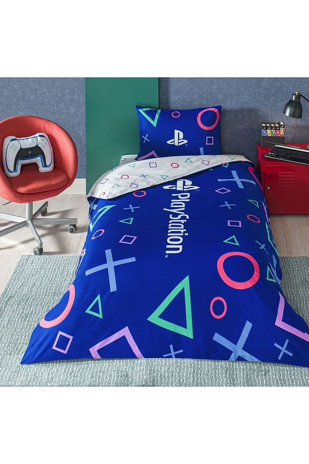 Taç Lisanslı Playstation Tek Kişilik Pamuk Nevresim Takımı 120 - 1