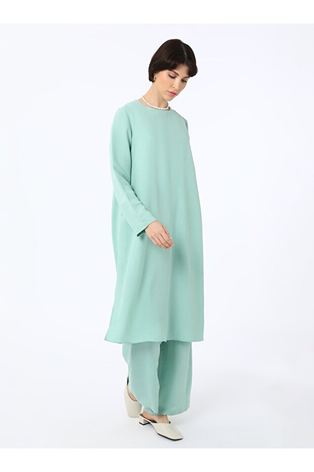 Aerobin Basic Tunik&Pantolon Takım - Yesil - - 4