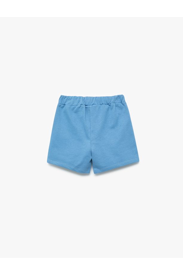 Pamuklu Mini Basic Şort - 2
