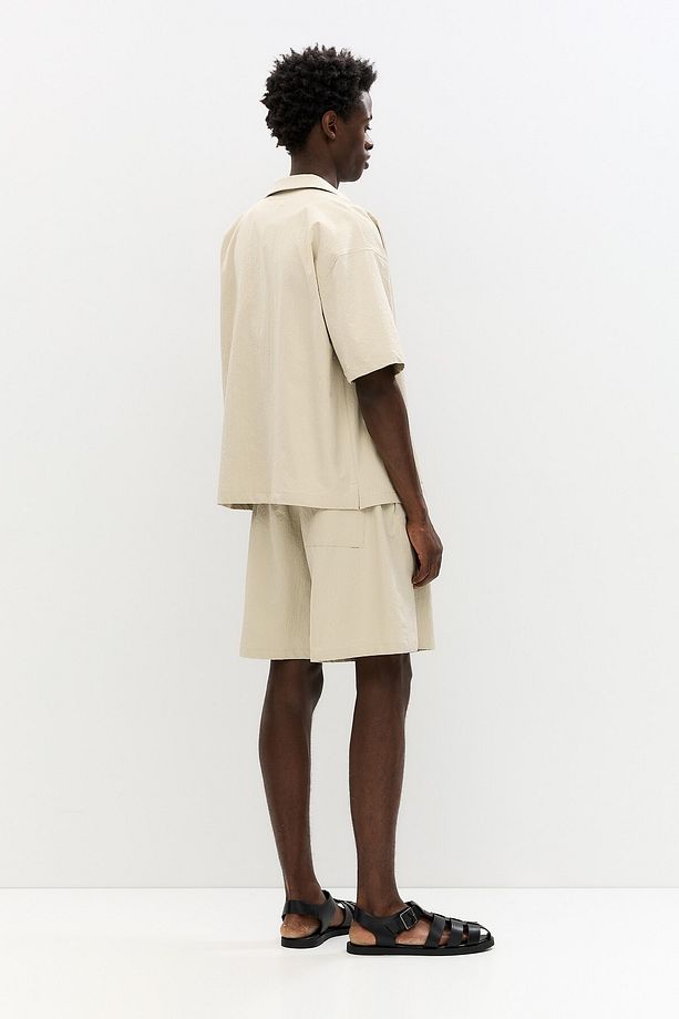 Gofre kumaş jogger bermuda - 5