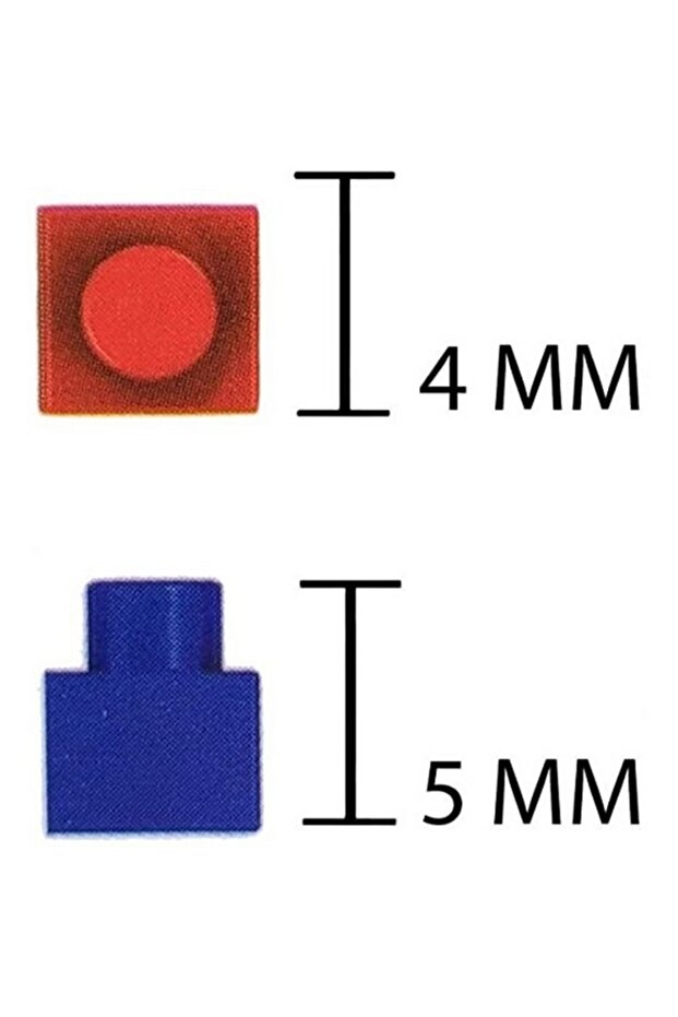 Set de constructie Lucy, multicolor, 82 piese, Micro Blocks - 3