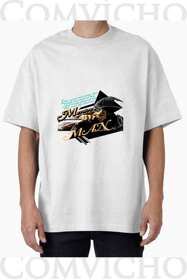 Unisex Method Man V2 Design Printed Oversize T-Shirt