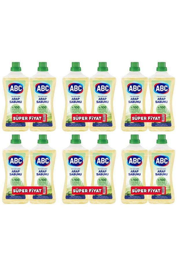 Tüm Yüzeylerde Sıvı Arap Sabunu 12 X 900 ml - 1