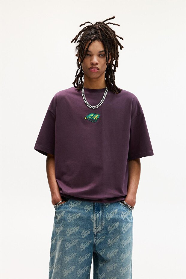 STWD işlemeli t-shirt - 2