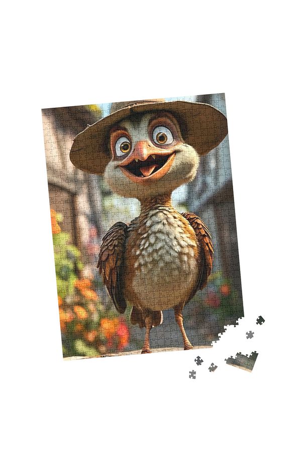 100 Parça Puzzle Çift Tasarım Tek Kutu Alpaka - 5