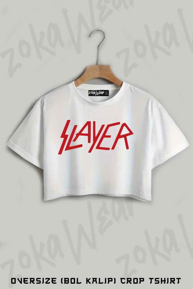 تي شيرت مطبوع كبير الحجم من Slayer