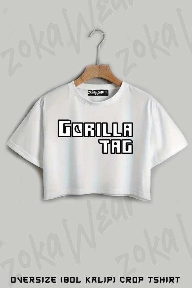 تي شيرت مطبوع عليه Gorilla Tag مقاس كبير
