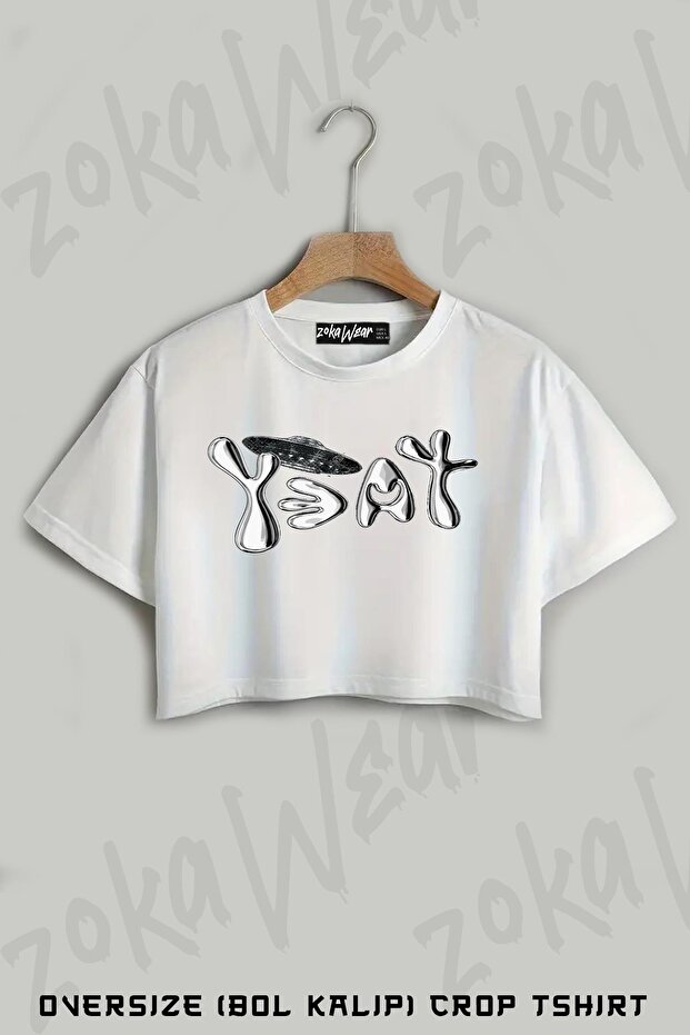 تي شيرت YEAT مطبوع كبير الحجم