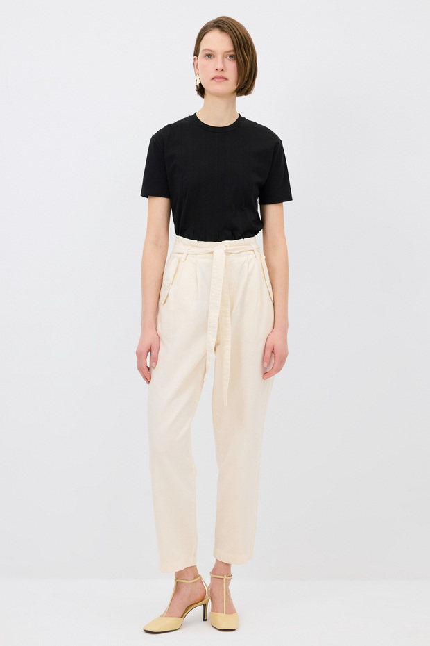 Kuşaklı Pantolon - 1