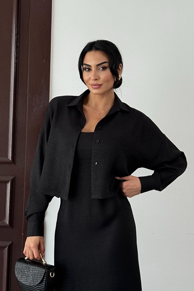 Gömlek - Elbise İkili Takım B5010 - 4