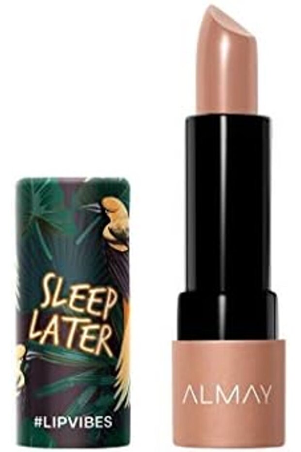 Lipstick with Vitamin E Oil & Shea Butter, Matte Cream Finish, Hypoallergenic - Sleep Later
