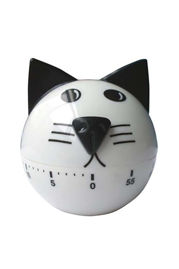 Kitchen Timer 60 Minutes Cat Shape - 2