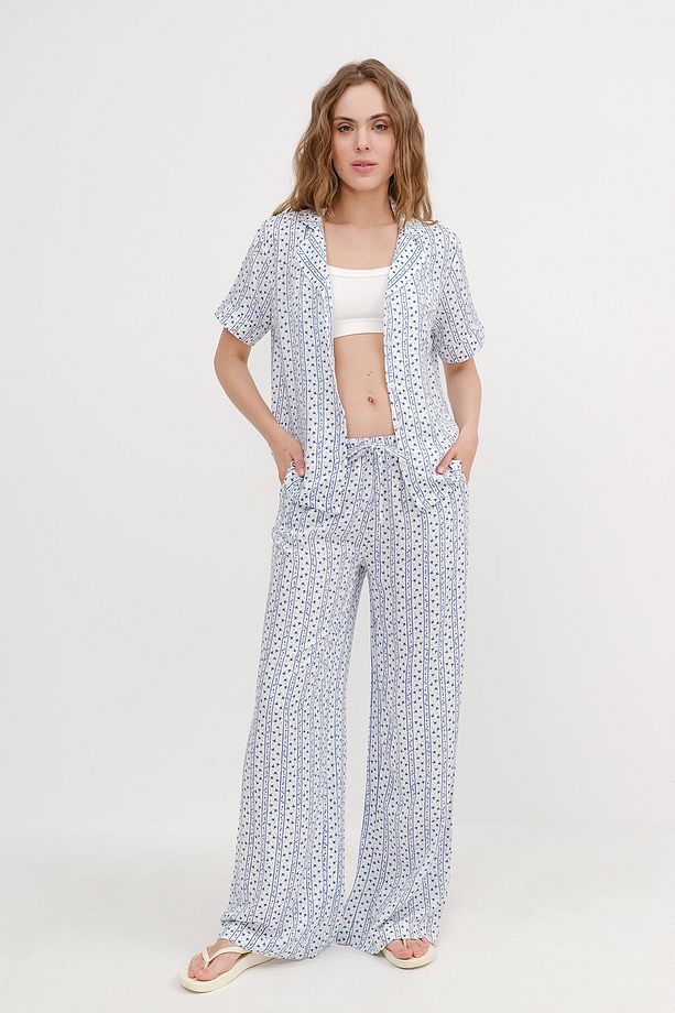 Desenli Pijama Altı PJM17327 - 1