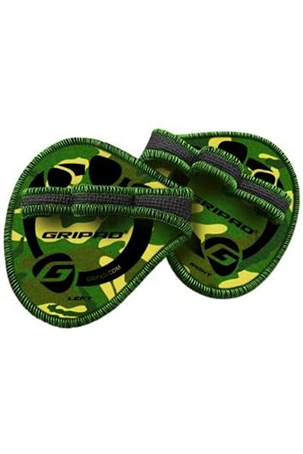 Classic Workout Grips (Camouflage) - The Alternative to Weight Lifting Gloves, Gym Workouts,