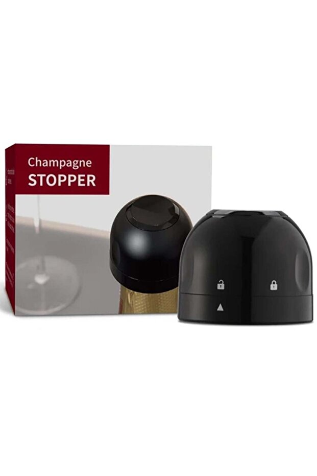 Sn-24285 Lockable Vacuum Bottle Cap Stopper - 3