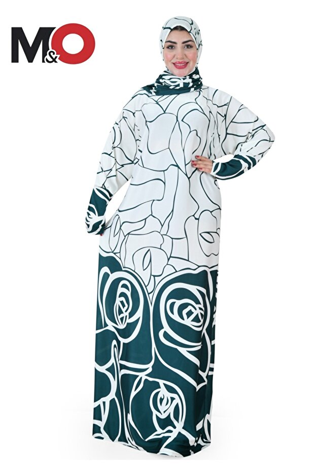 Wide and comfortable Lycra prayer and reception drape, available in one size, suitable for weights from 70 to 120 kg - 1