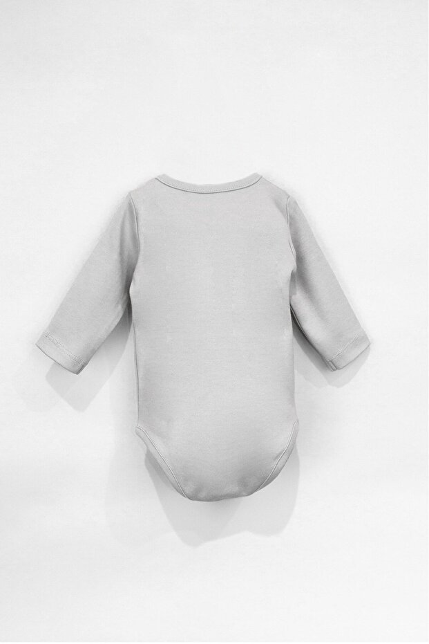 Cute Animal Patterned 2-Piece Long Sleeve Baby Boy Body Set