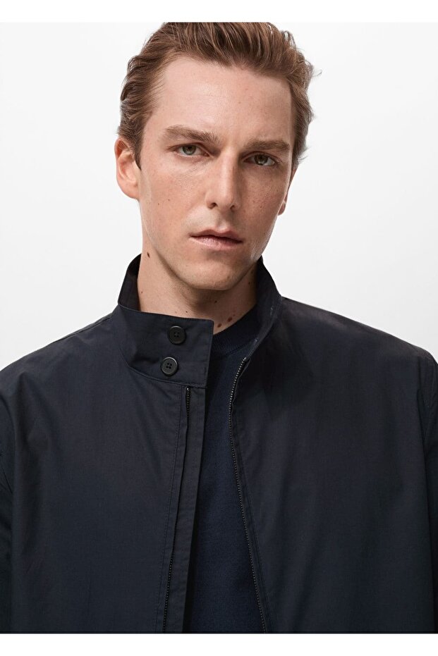 %100 pamuklu bomber ceket - 6