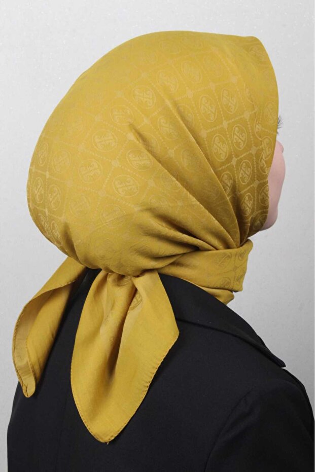 Elegans Monogram Eşarp-962 - 3