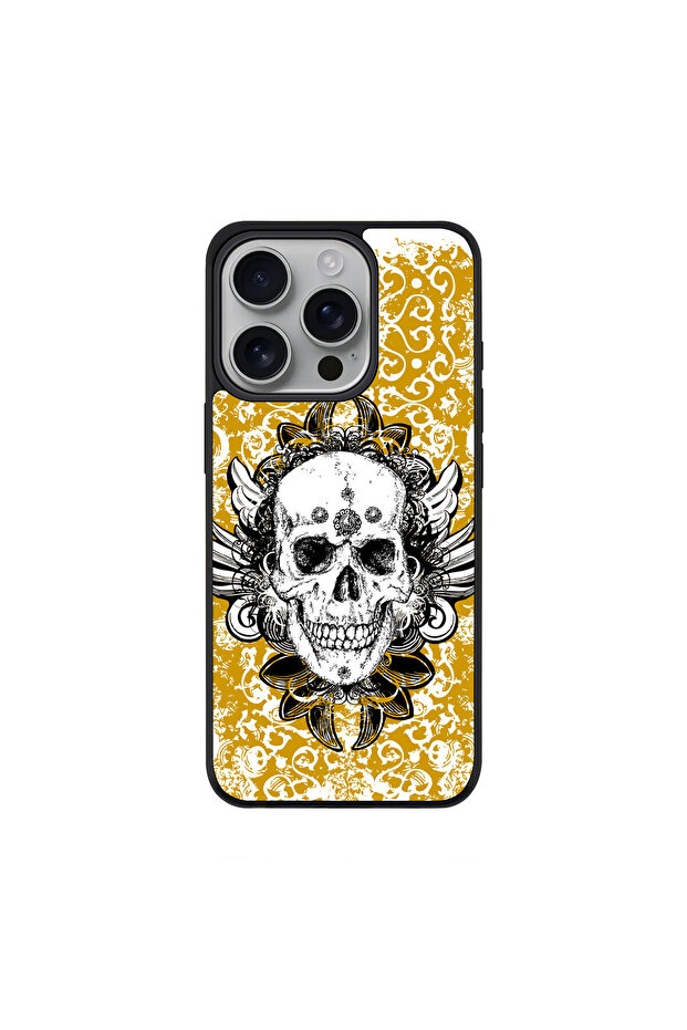 For iPhone 16 Pro Case [Compatible with MagSafe] Slim Magnetic Cover- SkullCult