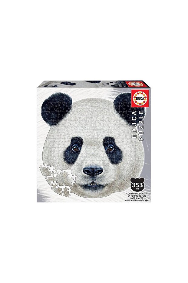 Puzzle - Panda Face, 400 piese - 2