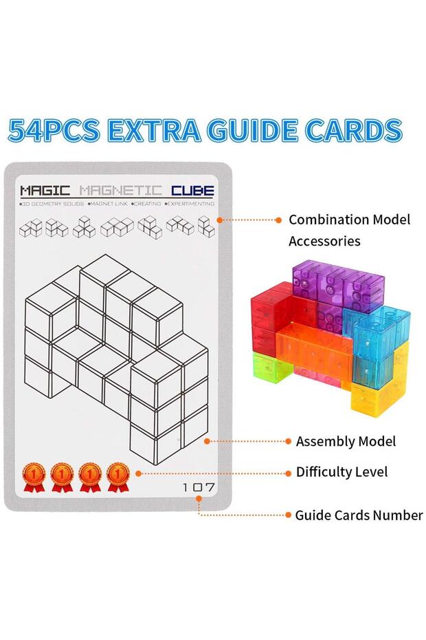 Magic magnetic cube, 3MG - 7