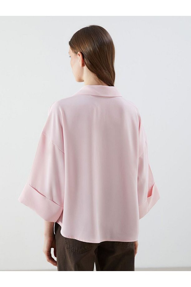 LCW Vision Oversize Kadın Gömlek - 4