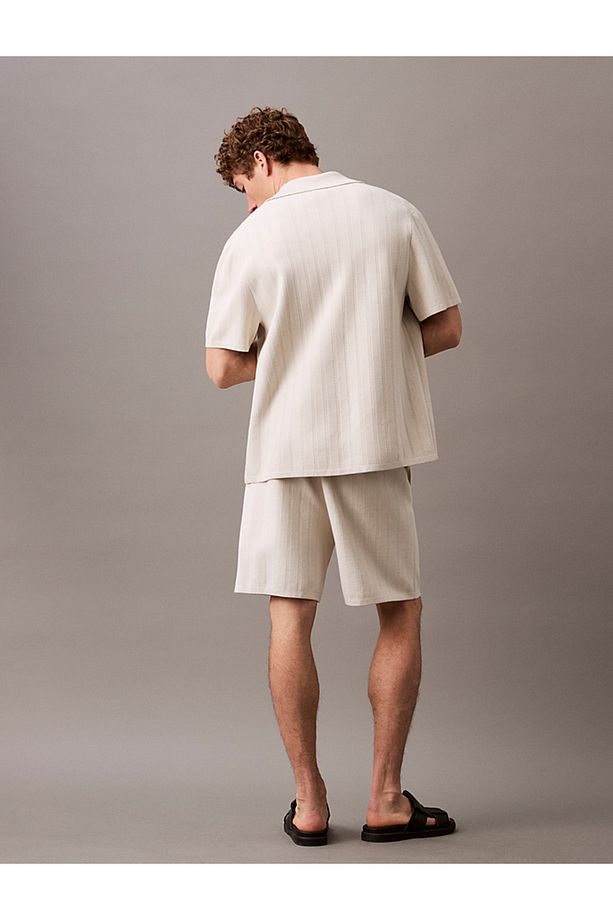 Jacquard Mesh Jogging Shorts - 2