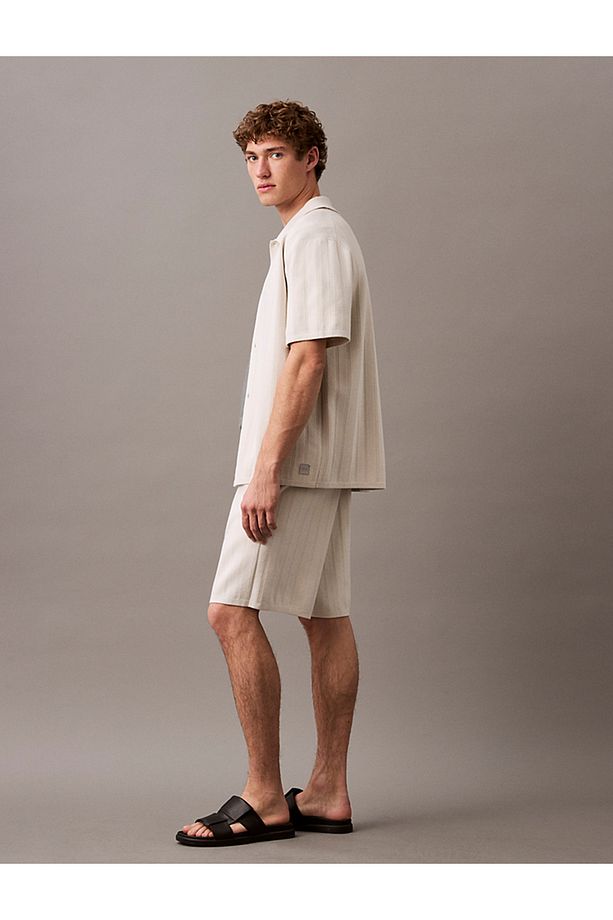 Jacquard Mesh Jogging Shorts - 4