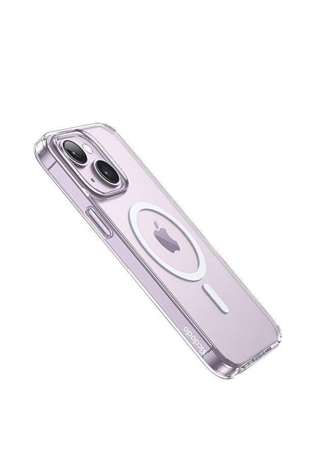 Husa MagSafe iPhone 15 Transparent - 4