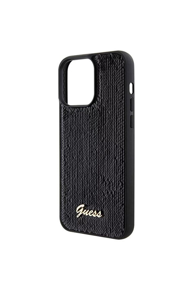 Husa Sequin Script Logo iPhone 15 Pro Negru - 6