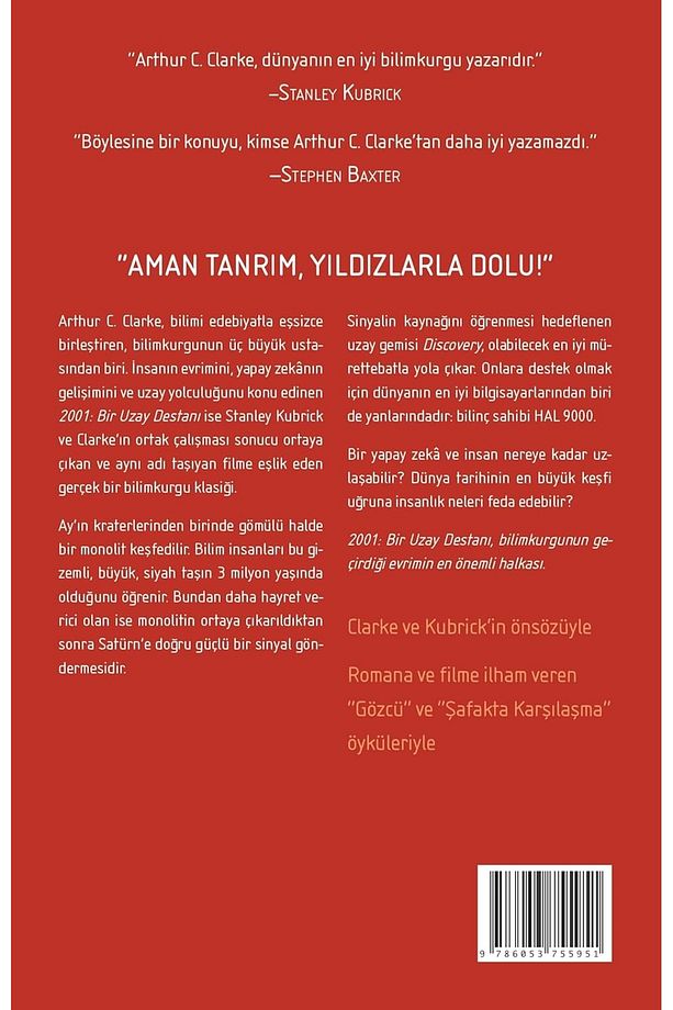 2001: Bir Uzay Destanı - Arthur C. Clarke - 2