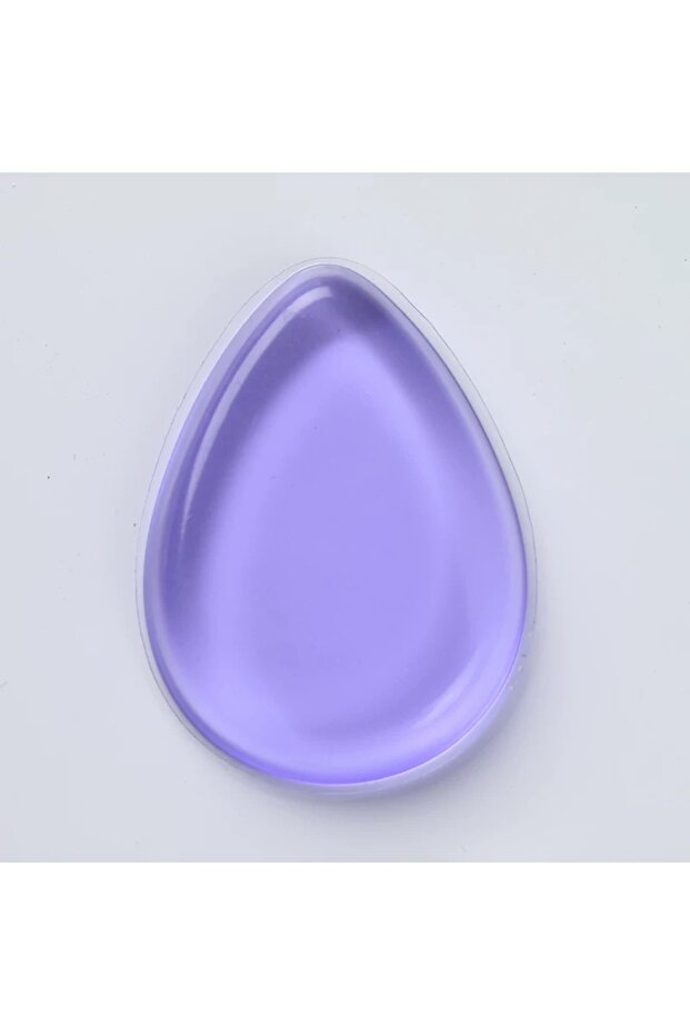 4pcs Teardrop Silicone Makeup Sponge,Natural Latex, Effortless Wet Application Beauty Tool