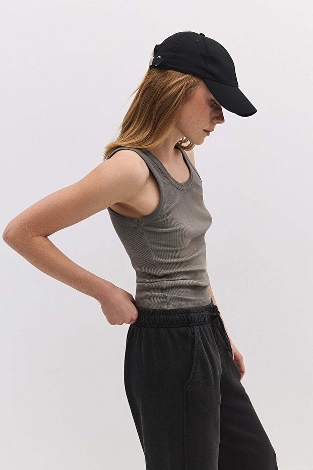 ärmellose Bluse - 5