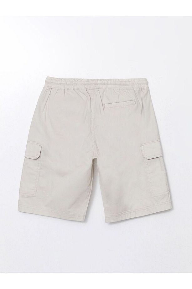 XSIDE Standart Kalıp Gabardin Erkek Kargo Şort - 6