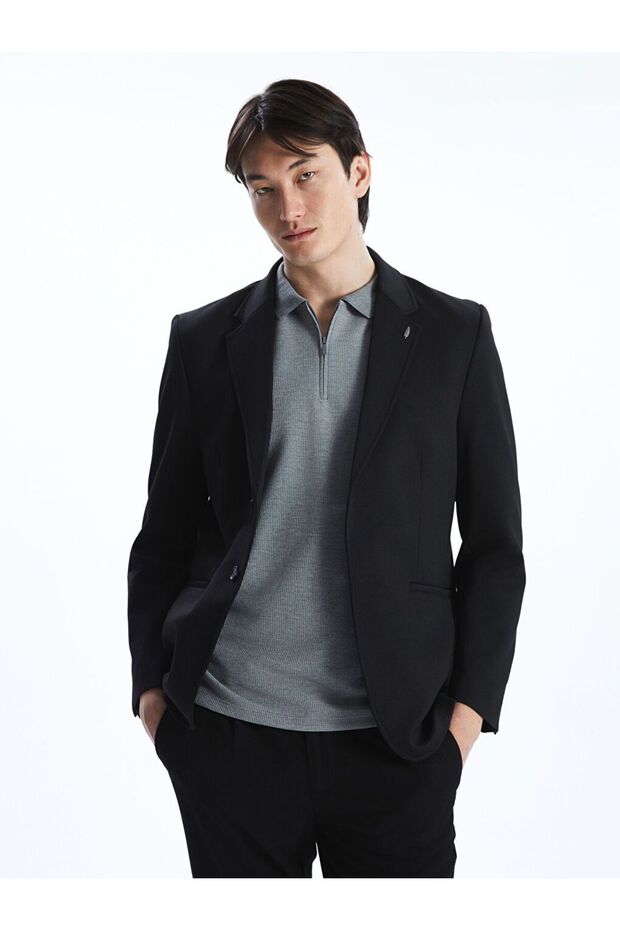 Standard Fit Men's Blazer Jacket