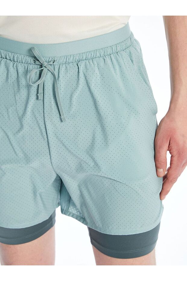 XSIDE ACTIVE Slim Fit Erkek Taytlı Şort - 3
