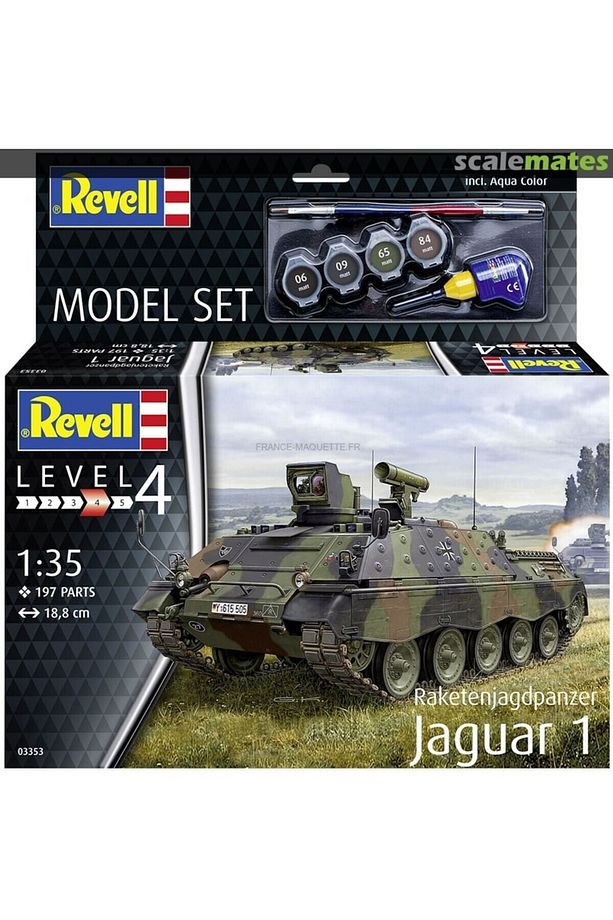 Maket Set Raketenjagdpanzer Jaguar 1 - 1
