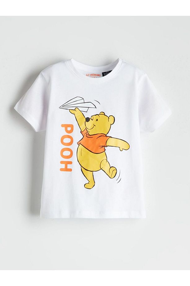 LCW Kids Winnie the Pooh Baskılı Erkek Çocuk Şortlu Pijama Takım - 2
