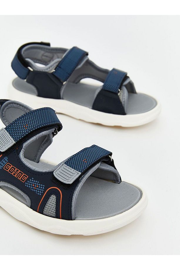 LCW STEPS Cırt Cırtlı Erkek Çocuk Sandalet - 3
