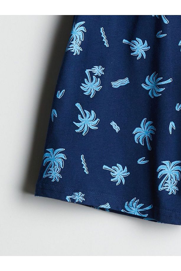 LCW Kids Bisiklet Yaka Erkek Çocuk Şortlu Pijama Takımı - 6
