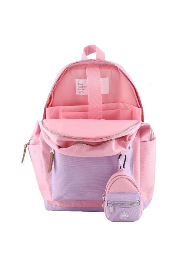 Classic Backpack with Accessory - 2